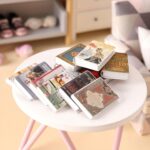 3 Pack Miniature Book Figurine Sets - 10-Piece Thumb-Sized Vintage Stacked Book ... - Image 3