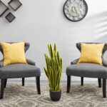 Nearly Natural 33” Sansevieria Artificial Silk Plants Green - Image 5