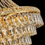 26 Lights Gold Luxury Crystal Chandeliers Large Modern Chandelier for High Ceili... - Image 6