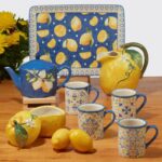 Certified International Lemonade 128 oz. Serving/Pasta Bowl 13" x 3" - Image 3