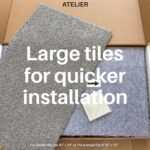 [8" x 8" Sample] Atelier Luxury Carpet Tiles/Squares - Plush - Brown - DIY Insta... - Image 5