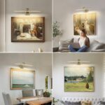 Antique Bronze Picture Lights for Wall Hardwired LED Picture Frame Light Dimmabl... - Image 7