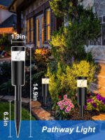 5W Low Voltage Landscape Pathway Lights with Connectors 12V Outdoor Landscape Li... - Image 7