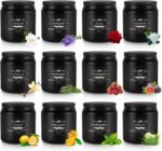 Howemon Scented Candle Set 12 Pack,Black, Candle for Home Scented, Odor Eliminat... - Image 3