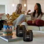 Howemon Scented Candle Set 12 Pack,Black, Candle for Home Scented, Odor Eliminat... - Image 5