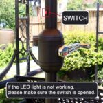 Sunnyglade 9' Solar LED Lighted Patio Umbrella with 8 Ribs/Tilt Adjustment and C... - Image 4