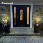 Anordsem Solar Garden Lights Outdoor: 120 LED Fairy Sparkler Firework Warm Light... - Image 8