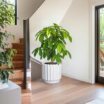 Ceramicfor Ceramic Flower Pots - 12 Inch Plant Pot Indoor Outdoor, Fluted Large ... - Image 6