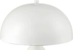 360 Lighting Felix Modern Cottage Accent Table Lamps 19" Tall Set of 2 White Tap... - Image 6