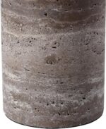 SAFAVIEH Couture Lighting Collection Rynetta Dark Brown/White 24-inch Dimmable T... - Image 6