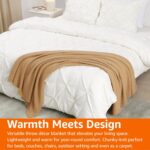 Amazon Basics Chunky Cable Knit Throw Blanket for Couch, Sofa, Bed, Lightweight ... - Image 7