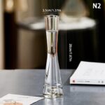 Transparent Glass Flower Vase Small Vase Hydroponics Plant Flower Terrarium Luxu... - Image 3