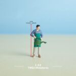 Gardener Set,1:64 Scale, 1PC, Miniature People, Miniature Models, Suitable for D... - Image 3