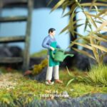 Gardener Set,1:64 Scale, 1PC, Miniature People, Miniature Models, Suitable for D... - Image 5