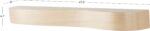 Deco 79 Wood Handmade Room Wall Shelf Minimalistic Floating Shelf, Display Shelf... - Image 3