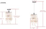 SAFAVIEH Lighting Collection Modern Capiz Sea Shell Boho Coastal Cream 9-inch Di... - Image 3