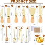 49Pcs Gold Charcuterie Boards Accessories Mini Charcuterie Utensils Cheese Butte... - Image 3