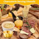 49Pcs Gold Charcuterie Boards Accessories Mini Charcuterie Utensils Cheese Butte... - Image 5