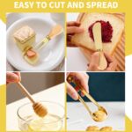 49Pcs Gold Charcuterie Boards Accessories Mini Charcuterie Utensils Cheese Butte... - Image 7