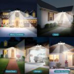 Solar Flood Lights Outdoor- 2800LM 200LED Solar Motion Sensor Lights, 3 Heads & ... - Image 9