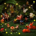 Wenqik 26 Pcs Miniature Fairy Figurines Mini Garden Accessories Tiny Fairies Fig... - Image 6