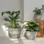 LA JOLIE MUSE 14.2/11.3/8.6 Inch Round Planter,Indoor/Outdoor Large Planters Set... - Image 3