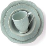 Lenox French Perle 4-Piece Place Setting, Ice Blue,12 oz - Image 3