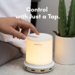 Macally Small Touch Lamps for Nightstand - Bedside Lamp with USB Port - 3 Way Di... - Image 6