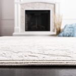 SAFAVIEH Area Rug 10x14 - Reflection Collection - Large - Cream & Ivory, Non-She... - Image 5