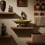 Lescafita African Woman Resin Tray Statue, Gold Leaf Decorative Sculpture, Handm... - Image 5