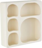 Deco 79 Wood Geometric Room Wall Shelf 5 Shelf Floating Shelf, Display Shelf 19"... - Image 4