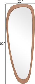 WallBeyond Asymmetrical Mirror, Irregular Mirror Full Length, Boho Wall Mirrors ... - Image 4