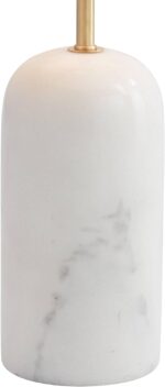 360 Lighting Daleti 25" High White Marble Table Lamp Set of 2 - Image 8