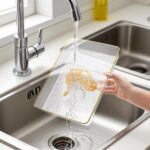 Cididu 4 Pack Clear Serving Trays, Deep Serving Platters Rectangle 12'' x 8'', D... - Image 6