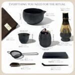 ZENSO Premium Matcha Whisk Set – 10 Piece Japanese Matcha Tea Ceremony Kit | Mat... - Image 3