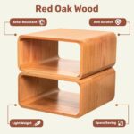 Wooden Cube Storage Shelf Organizer, Bookshelf for Bedroom, Livingroom, Dormroom... - Image 5