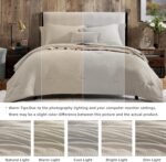Geniospin Queen Comforter Set - 7 Pieces Comforter Queen Size, Soft Solid Beddin... - Image 4