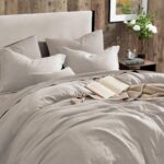 Geniospin Queen Comforter Set - 7 Pieces Comforter Queen Size, Soft Solid Beddin... - Image 5