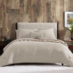 Geniospin Queen Comforter Set - 7 Pieces Comforter Queen Size, Soft Solid Beddin... - Image 9
