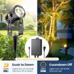 All-in-One Outdoor Low Voltage Landscape Lighting Kit, LED Landscape Spot Lights... - Image 4