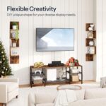 HOOBRO Corner Shelf Wall-Mounted, Set of 2 Floating Corner Shelves for Wall, 4-T... - Image 6