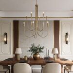 Tribesigns 10-Light Modern Gold Chandelier, U-Shaped Arms Chandelier Light Fixtu... - Image 4