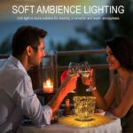 Crystal Diamond Table Lamp USB Charging Touch Lamp K9 Crystal Table Lamp with 3 ... - Image 6
