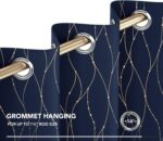 Deconovo Blackout Curtains - Thermal Insulated, Noise-Reducing Window Drapes for... - Image 6
