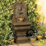 Royal Lions Head 51" High Large Italian Outdoor Decor Faux Stone Floor Fountain ... - Image 3