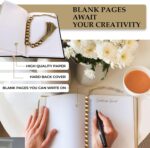SIMPLIFY ASTHETIC - Decorative Books Set of 3 with Golden Garland Bead - Decorat... - Image 4