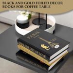 SIMPLIFY ASTHETIC - Decorative Books Set of 3 with Golden Garland Bead - Decorat... - Image 6