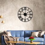20inch/50cm Large Wall Clocks for Living Room Decor,Modern,Battery Operated,Sile... - Image 7