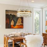 19.7''Gold Modern LED Crystal Chandelier- Contemporary Chandelier Light Fixture,... - Image 8