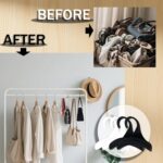 12 Pcs Purse Hanger Hook Bag Rack Holder for Closet Durable Acrylic Arch Hook Or... - Image 5